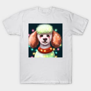 Cute Poodle Drawing T-Shirt